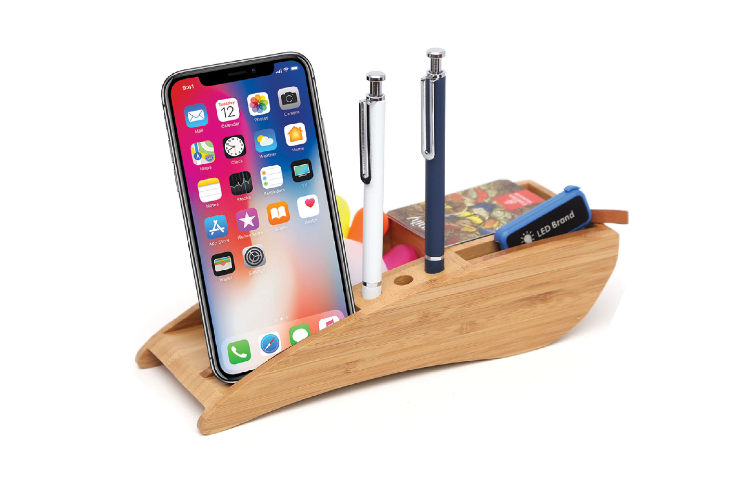 Bamboo Desk Organizer