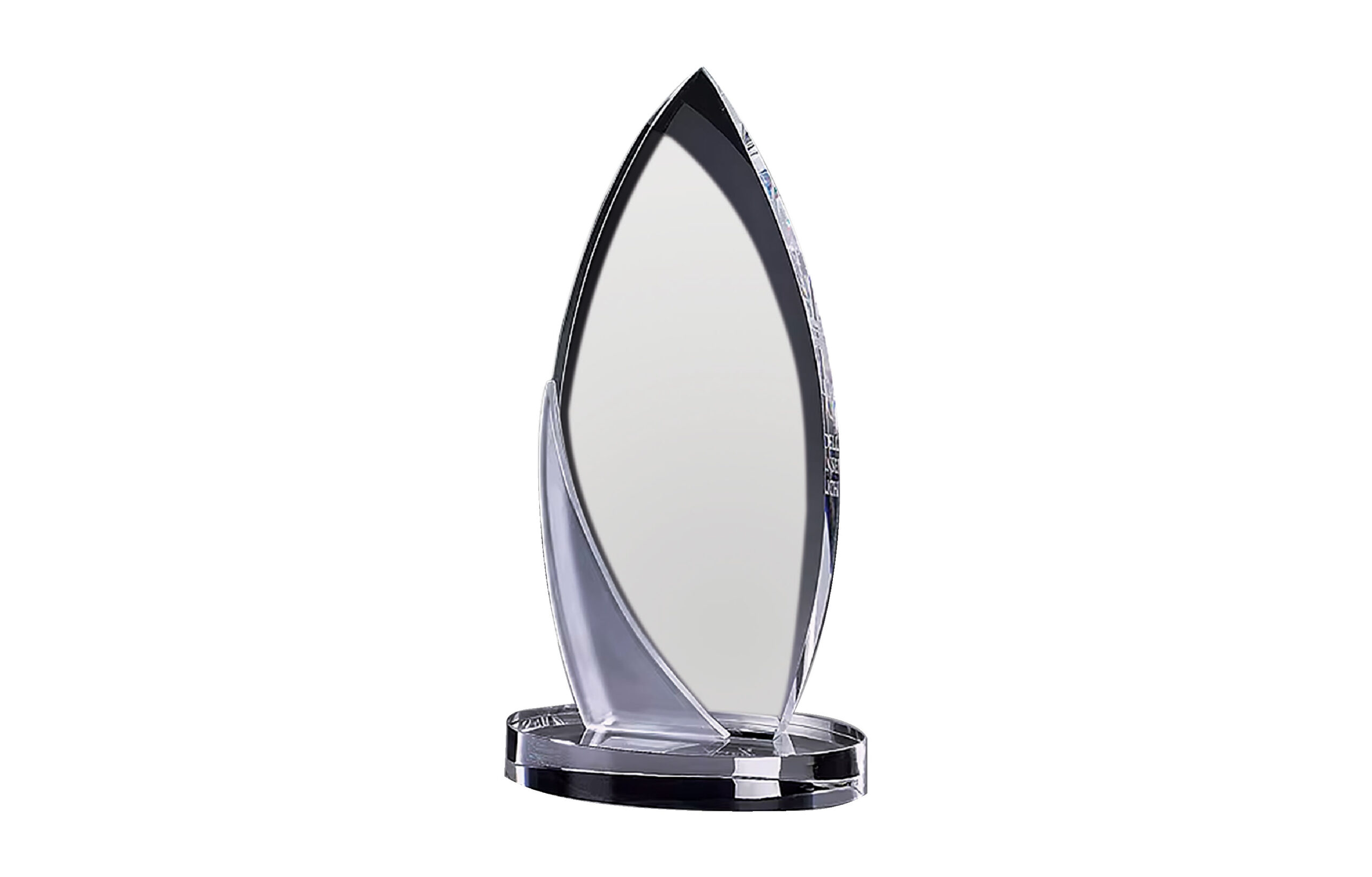 Oval Crystal Award – Timeless Elegance for Recognition