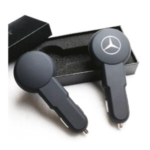 Light Up Car Charger with Dual USB Ports