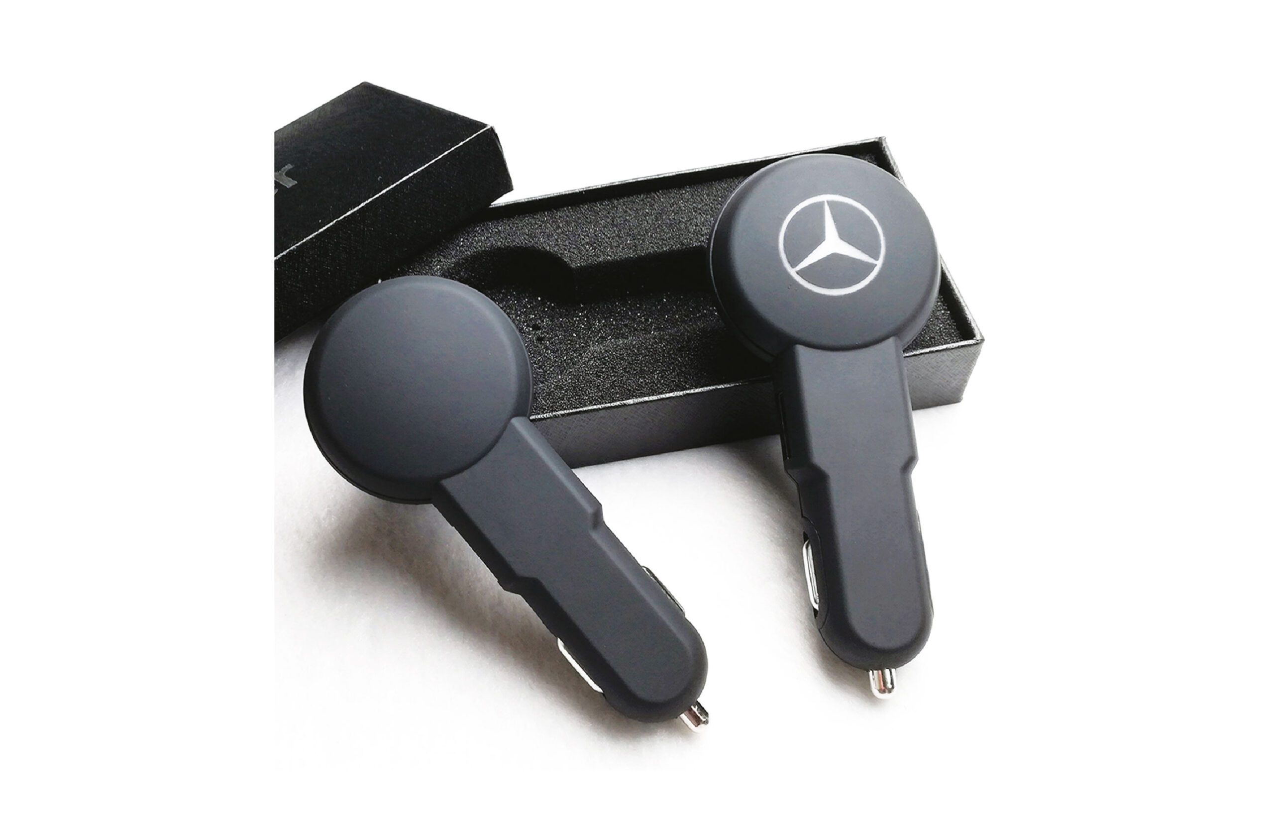 Light Up Car Charger with Dual USB Ports