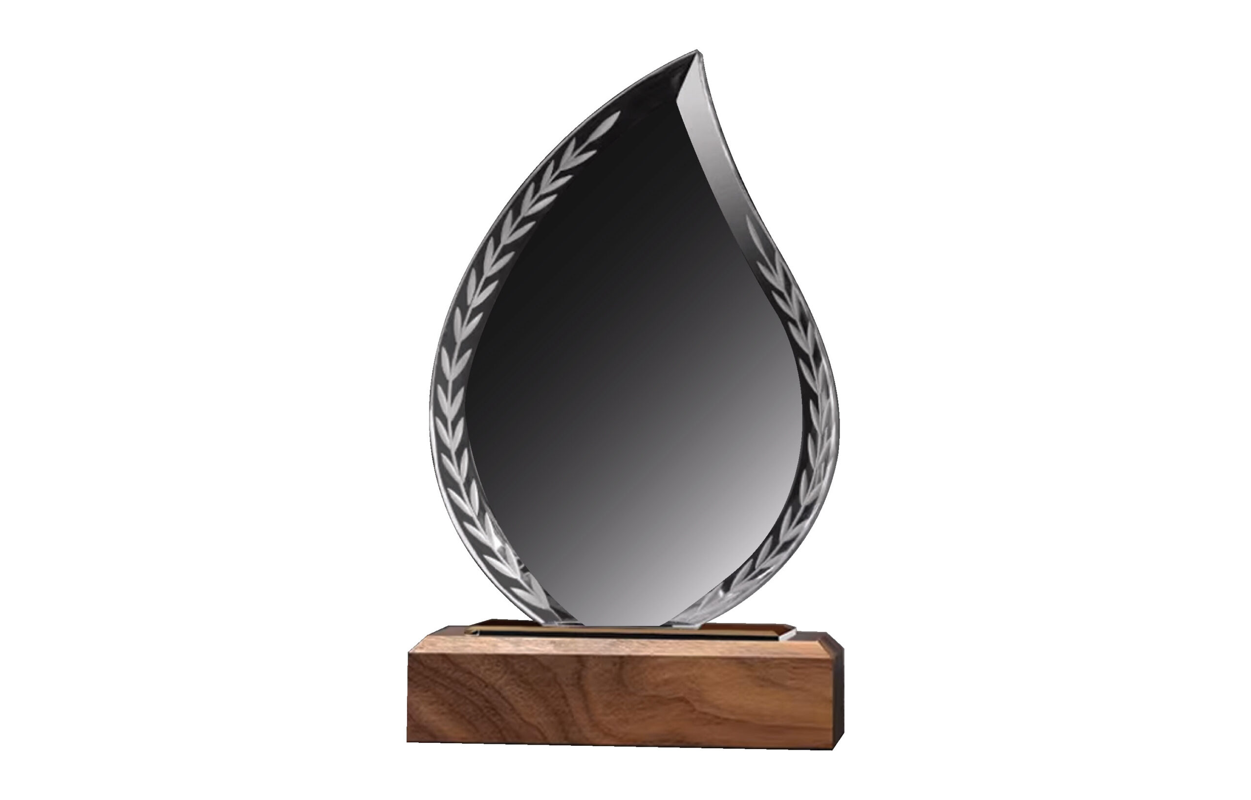 Teardrop Crystal Award
